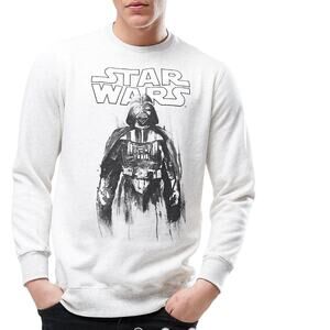 Pull&Bear ASOS Star Wars Gray Crewneck Sweatshirt XL Loose Fit